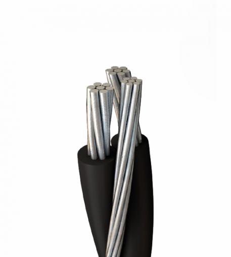 CABLE TRIPLEX Al 2 AWG